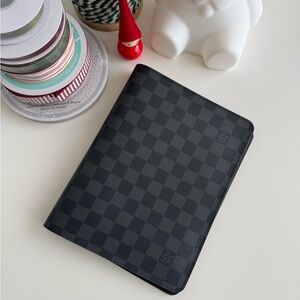 Louis Vuitton Desk Agenda Graphite